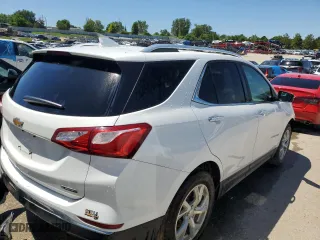 2018 Chevrolet Equinox Premier with VIN 3GNAXMEV3JS538415, listed as a Copart auction lot 57691274 with 61,902 mi miles and Salvage Title. Bid and sale history available at carsss.com. Image 3.
