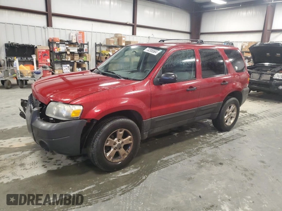 2007 Ford Escape XLT with VIN 1FMYU03Z27KA05874, listed as a Copart auction lot 73295564 with 127,088 mi miles and Salvage Title. Bid and sale history available at carsss.com. Image 1.