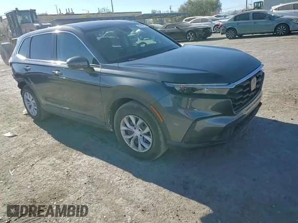 2025 Honda CR-V LX with VIN 5J6RS3H22SL002398, listed as a Copart auction lot 86980104 with 7,131 mi miles and Salvage Title. Bid and sale history available at DreamBid. Image 14.