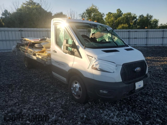 2023 Ford Transit with VIN 1FDBF6PG6PKB82634, listed as a Copart auction lot 55140175 with Not provided miles and Salvage title. Bid and sale history available at DreamBid. Image 4.