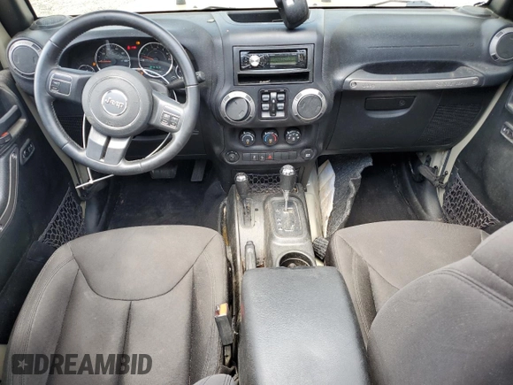 2017 Jeep Wrangler Unlimited Sport with VIN 1C4BJWDG3HL570469, listed as a Copart auction lot 60598025 with 83,261 mi miles and Salvage title. Bid and sale history available at DreamBid. Image 8.