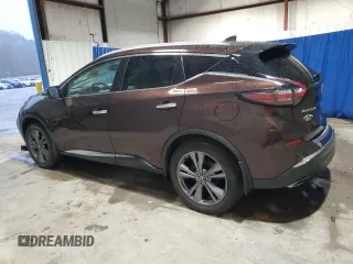 2021 Nissan Murano Platinum z VIN 5N1AZ2DSXMC140879, wystawiony jako Copart lot #51484265 z przebiegiem 64 400 mil mil oraz Szkoda całkowita • Salvage title. Historia ofert i sprzedaży dostępna na DreamBid. Obrazek 2.