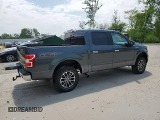 2018 Ford F-150 XL with VIN 1FTEW1EG2JKE12684, listed as a Copart auction lot 60496905 with 137,525 mi miles and Clean title. Bid and sale history available at DreamBid. Image 3.