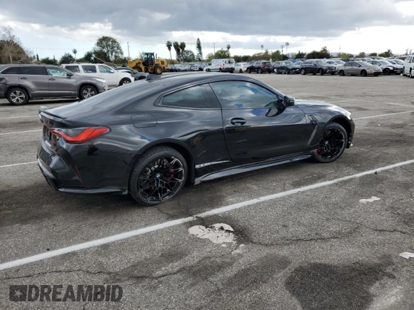 2021 BMW M4 Competition with VIN WBS33AZ06MCG37066, listed as a Copart auction lot 45497333 with 18,351 mi miles. Bid and sale history available at carsss.com. Image 3.