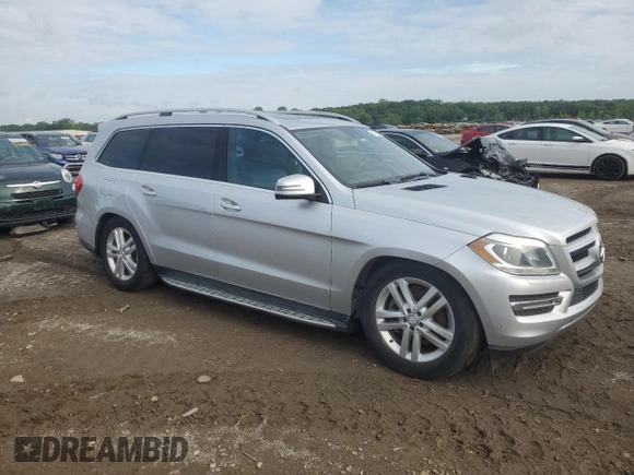 2014 Mercedes-Benz GL 450 с VIN 4JGDF7CE3EA303495, выставлен на аукционе Copart как лот 55121695 с пробегом 114 070 миль миль и Чистый • Clean title. История ставок и продаж доступна на DreamBid. Изображение 4.