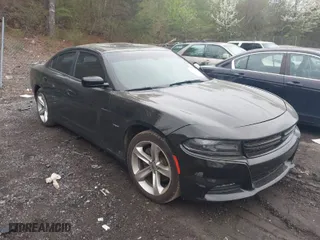 2018 Dodge Charger R/T with VIN 2C3CDXCT6JH124405, listed as a IAAI auction lot 41786884 with 196,090 mi miles. Bid and sale history available at carsss.com. Image 1.