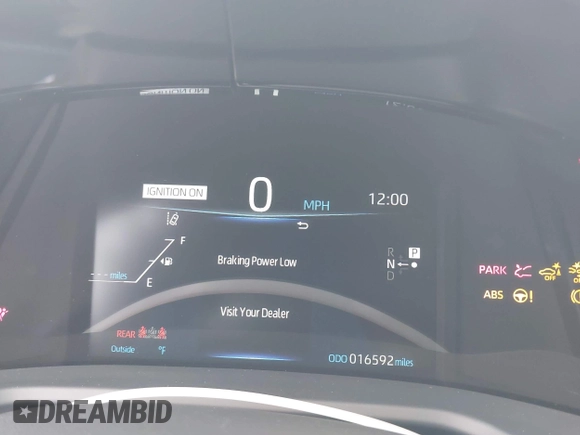 2021 Toyota Mirai XLE with VIN JTDAAAAA1MA002323, listed as a IAAI auction lot 42034157 with 16,592 mi miles and . Bid and sale history available at carsss.com. Image 7.