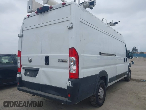 2023 Ram ProMaster Cargo with VIN 3C6MRVJG9PE514115, listed as a IAAI auction lot 42031114 with 36,063 mi miles and . Bid and sale history available at DreamBid. Image 4.