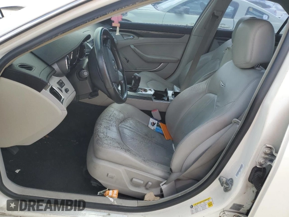 2010 Cadillac CTS Performance with VIN 1G6DL5EV2A0118761, listed as a Copart auction lot 76418284 with Not Provided miles and Salvage Title. Bid and sale history available at carsss.com. Image 7.