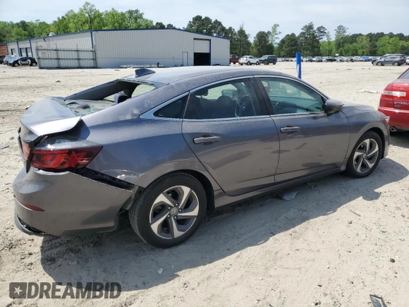2019 Honda Insight EX with VIN 19XZE4F54KE008079, listed as a Copart auction lot 53714285 with 132,926 mi miles and Salvage Title. Bid and sale history available at DreamBid. Image 3.