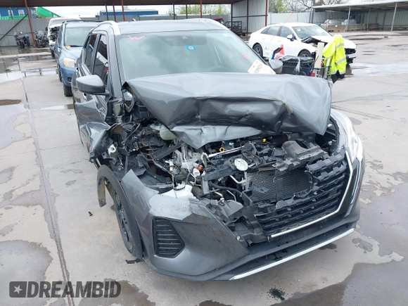 2022 Nissan Kicks SV with VIN 3N1CP5CV2NL481461, listed as a IAAI auction lot 41899293 with 34,636 mi miles and . Bid and sale history available at DreamBid. Image 6.