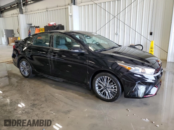 2023 Kia Forte GT-Line with VIN 3KPF54AD2PE669411, listed as a Copart auction lot 53907675 with 41,951 mi miles and Clean Title. Bid and sale history available at carsss.com. Image 4.