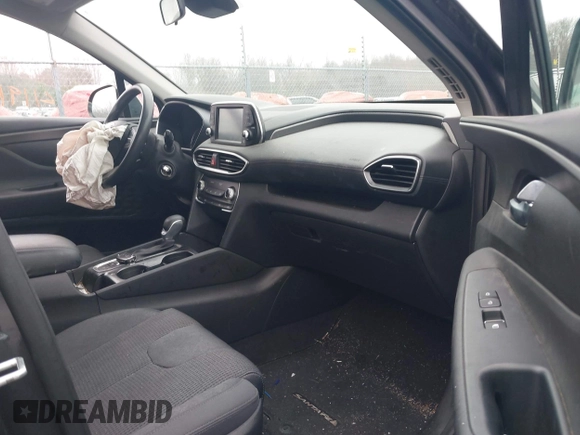 2020 Hyundai Santa Fe SE with VIN 5NMS2CAD8LH258275, listed as a IAAI auction lot 41912687 with 80,467 mi miles and . Bid and sale history available at DreamBid. Image 5.