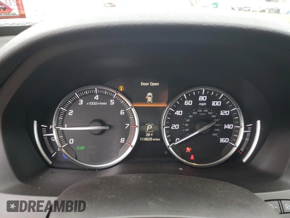 2017 Acura MDX Sport Hybrid w/Advance Pkg with VIN 5FRYD7H7XHB000939, listed as a Copart auction lot 44944615 with 114,820 mi miles and Salvage Title. Bid and sale history available at carsss.com. Image 9.