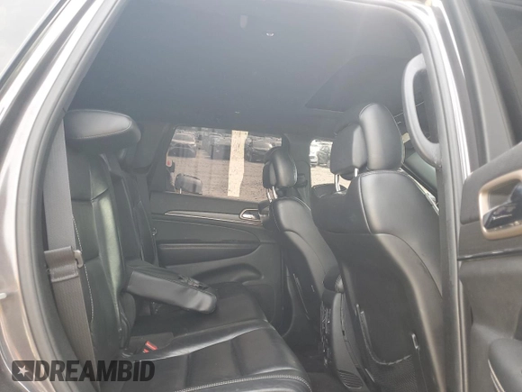 2017 Jeep Grand Cherokee Limited with VIN 1C4RJFBG5HC787443, listed as a Copart auction lot 57476865 with 80,075 mi miles and Salvage title. Bid and sale history available at DreamBid. Image 11.