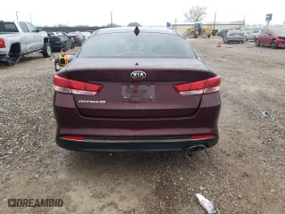 2016 Kia Optima LX with VIN 5XXGT4L39GG109746, listed as a Copart auction lot 84721554 with 99,838 mi miles and Salvage Title. Bid and sale history available at carsss.com. Image 6.