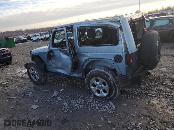 2012 Jeep Wrangler Arctic with VIN 1C4AJWBG9CL167538, listed as a Copart auction lot 41466665 with 257,612 mi miles and Salvage title. Bid and sale history available at DreamBid. Image 2.