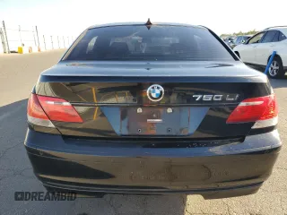 2008 BMW 7 Series 750Li with VIN WBAHN83538DT85226, listed as a Copart auction lot 73397614 with 134,509 mi miles and Salvage Title. Bid and sale history available at carsss.com. Image 6.