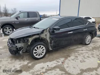 2018 Nissan Sentra S with VIN 3N1AB7AP3JY238034, listed as a Copart auction lot 44137395 with 68,391 mi miles and Salvage Title. Bid and sale history available at carsss.com. Image 1.