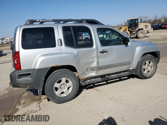 2005 Nissan Xterra S with VIN 5N1AN08W35C606554, listed as a Copart auction lot 47247745 with 181,480 mi miles and Salvage Title. Bid and sale history available at DreamBid. Image 3.