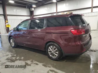 2019 Kia Sedona EX with VIN KNDMB5C17K6543326, listed as a Copart auction lot 81142284 with 76,410 mi miles and Salvage Title. Bid and sale history available at carsss.com. Image 2.