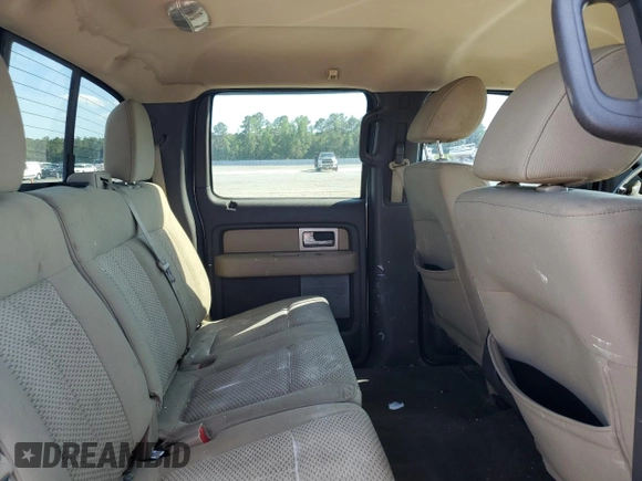 2010 Ford F-150 XL with VIN 1FTFW1EV7AFB20105, listed as a Copart auction lot 57966625 with 306,781 mi miles and Salvage title. Bid and sale history available at DreamBid. Image 10.