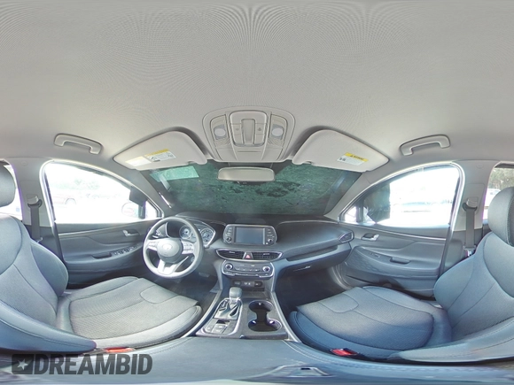 2019 Hyundai Santa Fe SE with VIN 5NMS23ADXKH122695, listed as a Copart auction lot 61941525 with 64,578 mi miles and Non repairable. Bid and sale history available at DreamBid. Image 15.