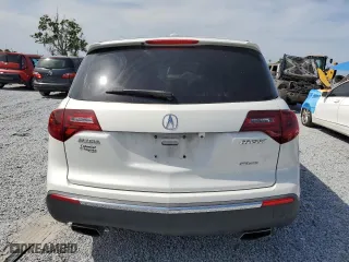2012 Acura MDX Tech Pkg with VIN 2HNYD2H30CH519917, listed as a Copart auction lot 53428475 with 132,384 mi miles and Salvage Title. Bid and sale history available at carsss.com. Image 6.
