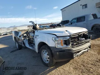 2020 Ford F-150 XL with VIN 1FTMF1CB5LKD40143, listed as a Copart auction lot 47053215 with Not Provided miles and Non Repairable. Bid and sale history available at carsss.com. Image 4.