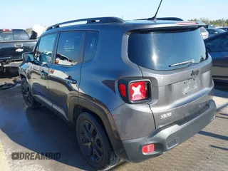 2017 Jeep Renegade Latitude with VIN ZACCJABB6HPG45899, listed as a IAAI auction lot 41531935 with 110,533 mi miles. Bid and sale history available at carsss.com. Image 3.