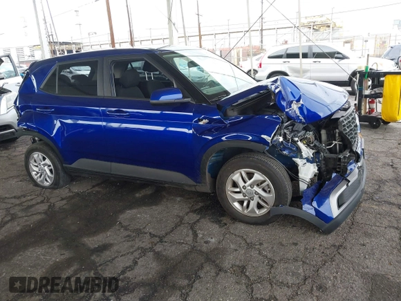 2022 Hyundai Venue SE with VIN KMHRB8A30NU134088, listed as a IAAI auction lot 41400433 with 47,081 mi miles and . Bid and sale history available at DreamBid. Image 1.