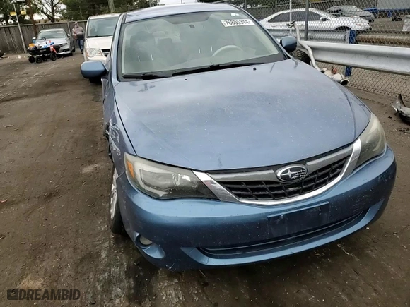 2008 Subaru Impreza Sedan (Natl) i w/Premium Pkg with VIN JF1GE61608H514715, listed as a Copart auction lot 76805344 with 124,983 mi miles and Salvage Title. Bid and sale history available at carsss.com. Image 10.