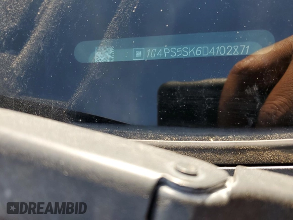 2013 Buick Verano Group с VIN 1G4PS5SK6D4102871, выставлен на аукционе Copart как лот 57713915 с пробегом 139 350 миль миль и Списание • Salvage title. История ставок и продаж доступна на DreamBid. Изображение 13.