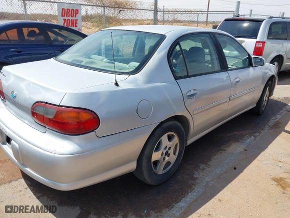 2003 Chevrolet Malibu LS with VIN 1G1NE52J23M656426, listed as a IAAI auction lot 41794290 with 1 mi miles. Bid and sale history available at carsss.com. Image 4.