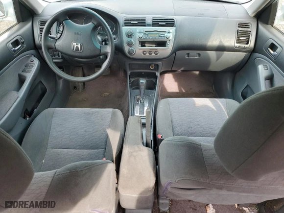 2004 Honda Civic with VIN JHMES966X4S006896, listed as a Copart auction lot 49966565 with 0 mi miles and Salvage Title. Bid and sale history available at carsss.com. Image 8.