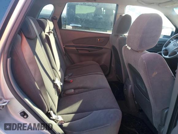 2008 Hyundai Tucson SE with VIN KM8JN72D28U843289, listed as a Copart auction lot 72465854 with 105,447 mi miles and Non Repairable. Bid and sale history available at carsss.com. Image 10.