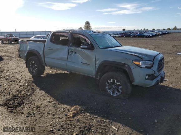 2023 Toyota Tacoma 4WD SR with VIN 3TMCZ5AN4PM607732, listed as a Copart auction lot 50266635 with 13,367 mi miles and Salvage Title. Bid and sale history available at carsss.com. Image 4.