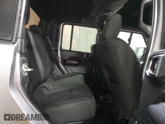 2020 Jeep Gladiator Sport S z VIN 1C6HJTAG2LL120101, wystawiony jako Copart lot #47842005 z przebiegiem 59 988 mil mil oraz Szkoda całkowita • Salvage title. Historia ofert i sprzedaży dostępna na DreamBid. Obrazek 10.