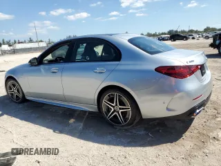 2023 Mercedes-Benz C 300 with VIN W1KAF4GB2PR145957, listed as a Copart auction lot 48806665 with 9,715 mi miles and Salvage Title. Bid and sale history available at carsss.com. Image 2.