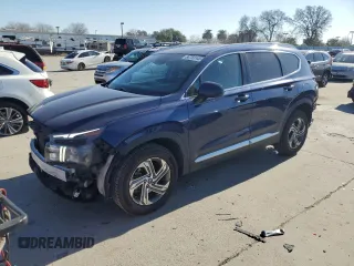 2021 Hyundai Santa Fe Essential with VIN 5NMS24AJ8MH357160, listed as a Copart auction lot 88753145 with 69,603 mi miles and Salvage Title. Bid and sale history available at carsss.com. Image 1.