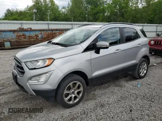 2019 Ford EcoSport SE z VIN MAJ6S3GL1KC267063, wystawiony jako Copart lot #57266505 z przebiegiem 72 851 mil mil oraz Szkoda całkowita • Salvage title. Historia ofert i sprzedaży dostępna na DreamBid. Obrazek 1.