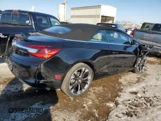 2017 Buick Cascada Premium with VIN W04WH3N56HG160521, listed as a Copart auction lot 86169744 with 19,025 mi miles and Salvage Title. Bid and sale history available at DreamBid. Image 3.
