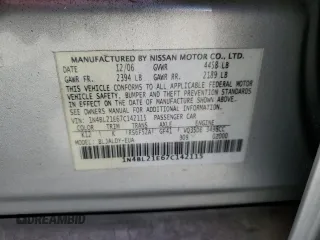2007 Nissan Altima SL z VIN 1N4BL21E67C142115, wystawiony jako Copart lot #52726905 z przebiegiem 88 352 mil mil oraz Szkoda całkowita • Salvage title. Historia ofert i sprzedaży dostępna na DreamBid. Obrazek 12.