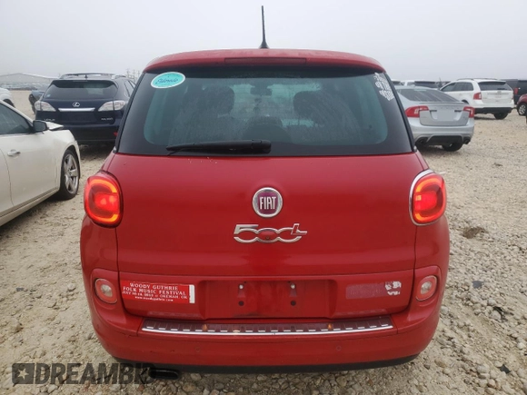 2014 FIAT 500L Easy with VIN ZFBCFABH5EZ003616, listed as a Copart auction lot 43050325 with 155,567 mi miles and Clean Title. Bid and sale history available at DreamBid. Image 6.
