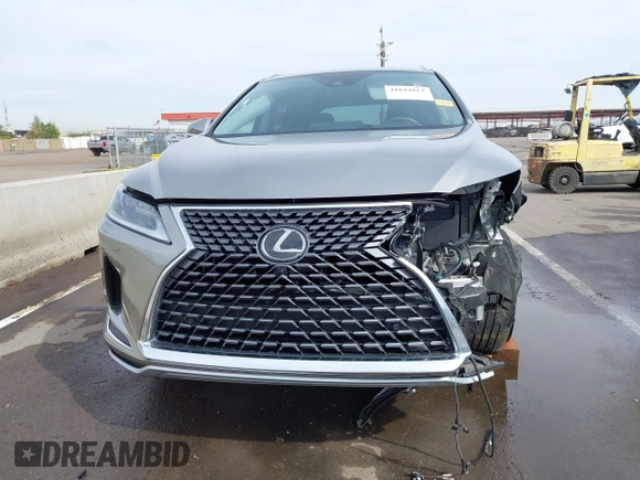 2022 Lexus RX with VIN 2T2HZMDA4NC349643, listed as a IAAI auction lot 41814163 with 10,147 mi miles. Bid and sale history available at carsss.com. Image 12.