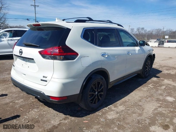 2018 Nissan Rogue SV with VIN 5N1AT2MTXJC758600, listed as a IAAI auction lot 41617637 with 156310 miles. Bid and sale history available at carsss.com. Image 4.