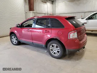 2008 Ford Edge SEL with VIN 2FMDK38C58BA26465, listed as a Copart auction lot 51002315 with 0 mi miles and Non Repairable. Bid and sale history available at carsss.com. Image 2.