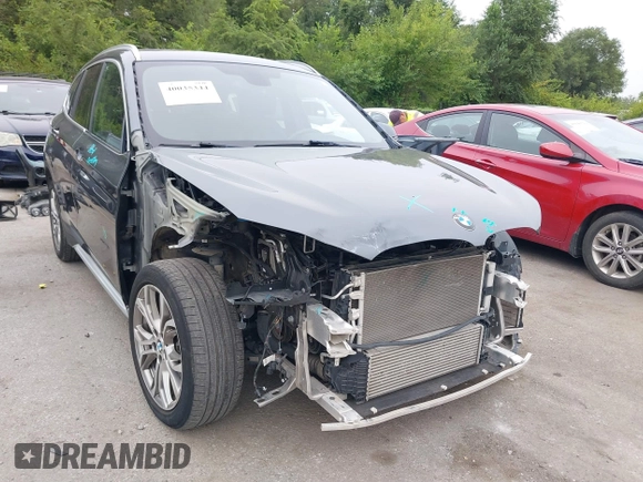 2017 BMW X1 xDrive28i with VIN WBXHT3C38H5F84508, listed as a IAAI auction lot 40035344 with 43,321 mi miles and . Bid and sale history available at DreamBid. Image 6.