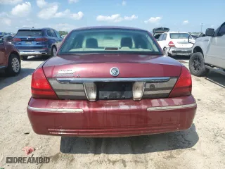 2007 Mercury Grand Marquis GS with VIN 2MEFM74V27X611848, listed as a Copart auction lot 72004424 with 93,152 mi miles and Salvage Title. Bid and sale history available at carsss.com. Image 6.