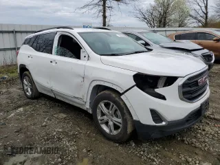 2019 GMC Terrain SLE z VIN 3GKALMEV8KL357024, wystawiony jako Copart lot #51518655 z przebiegiem 156 026 mil mil oraz Szkody całkowita. Historia ofert i sprzedaży dostępna na DreamBid. Obrazek 4.